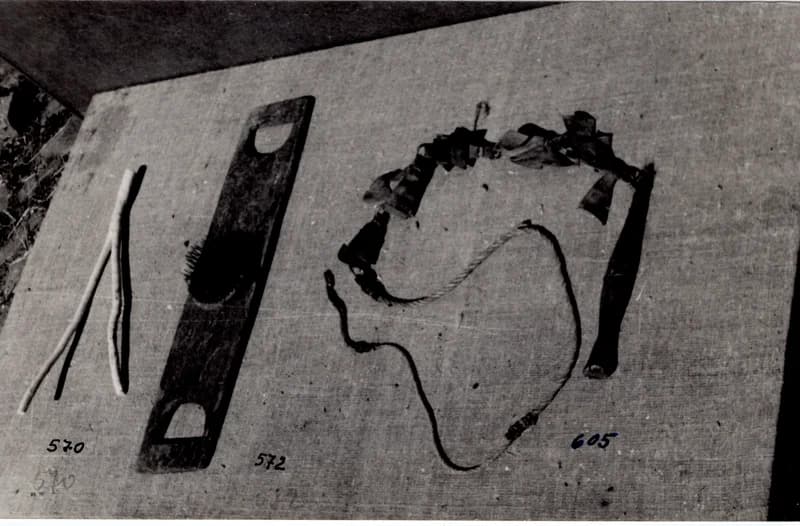 Keresztfa, gereben, karikás ostor