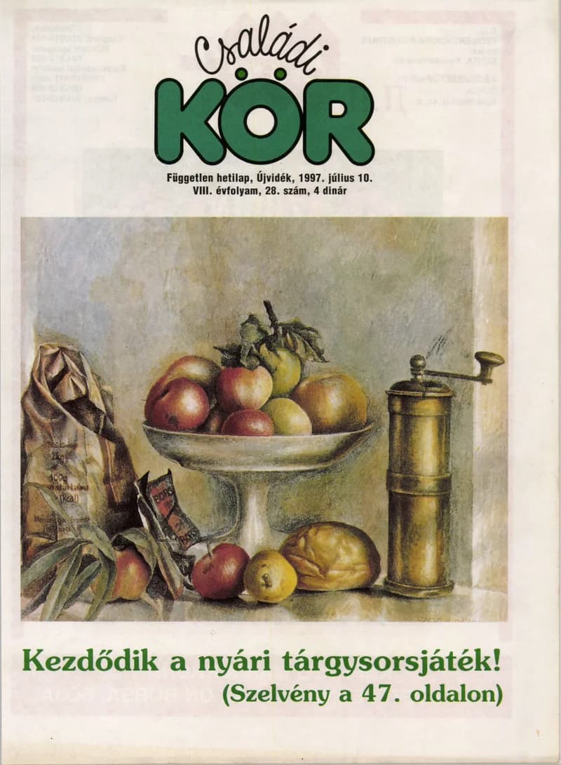 Családi Kör, 8. évf. 1997. július 10. 28. sz.
