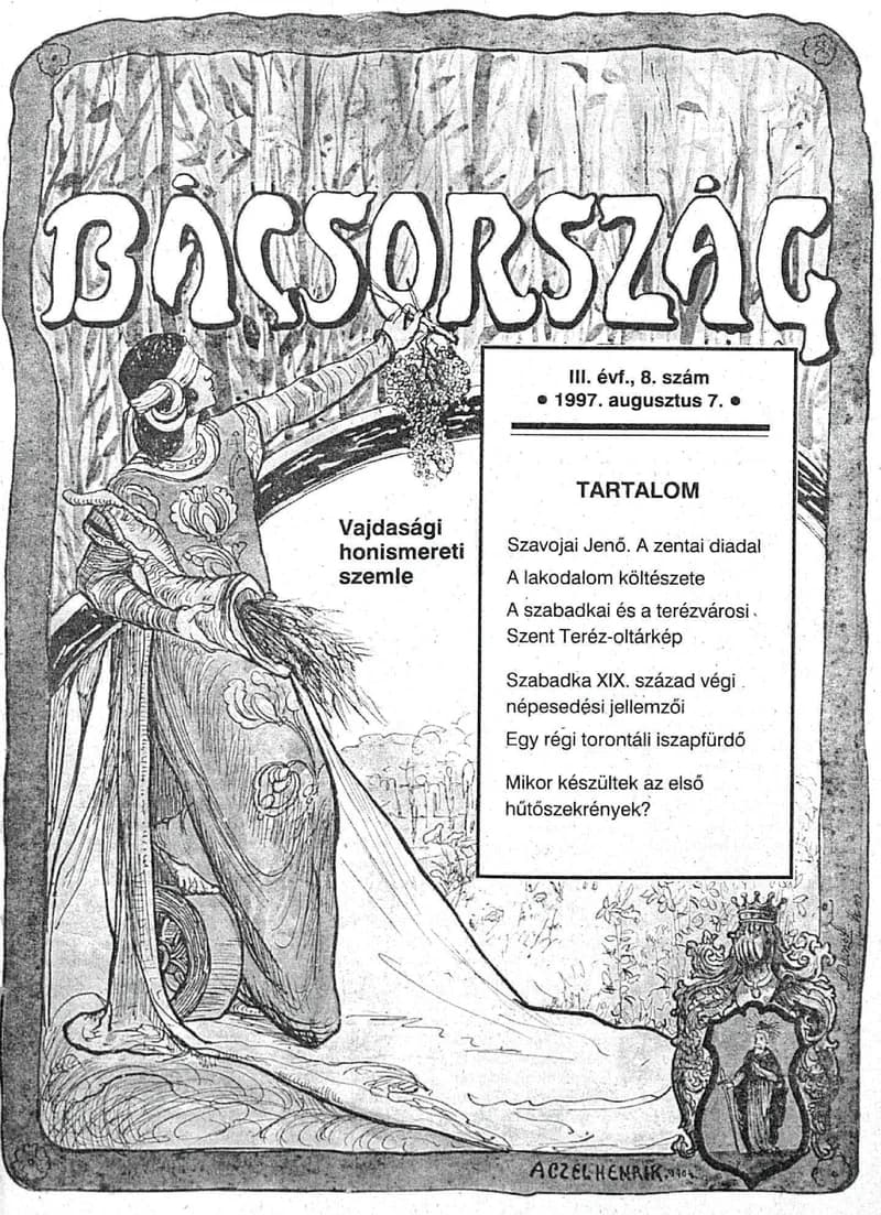 Bácsország, 3. évf. 1997. augusztus 7. 8. sz.