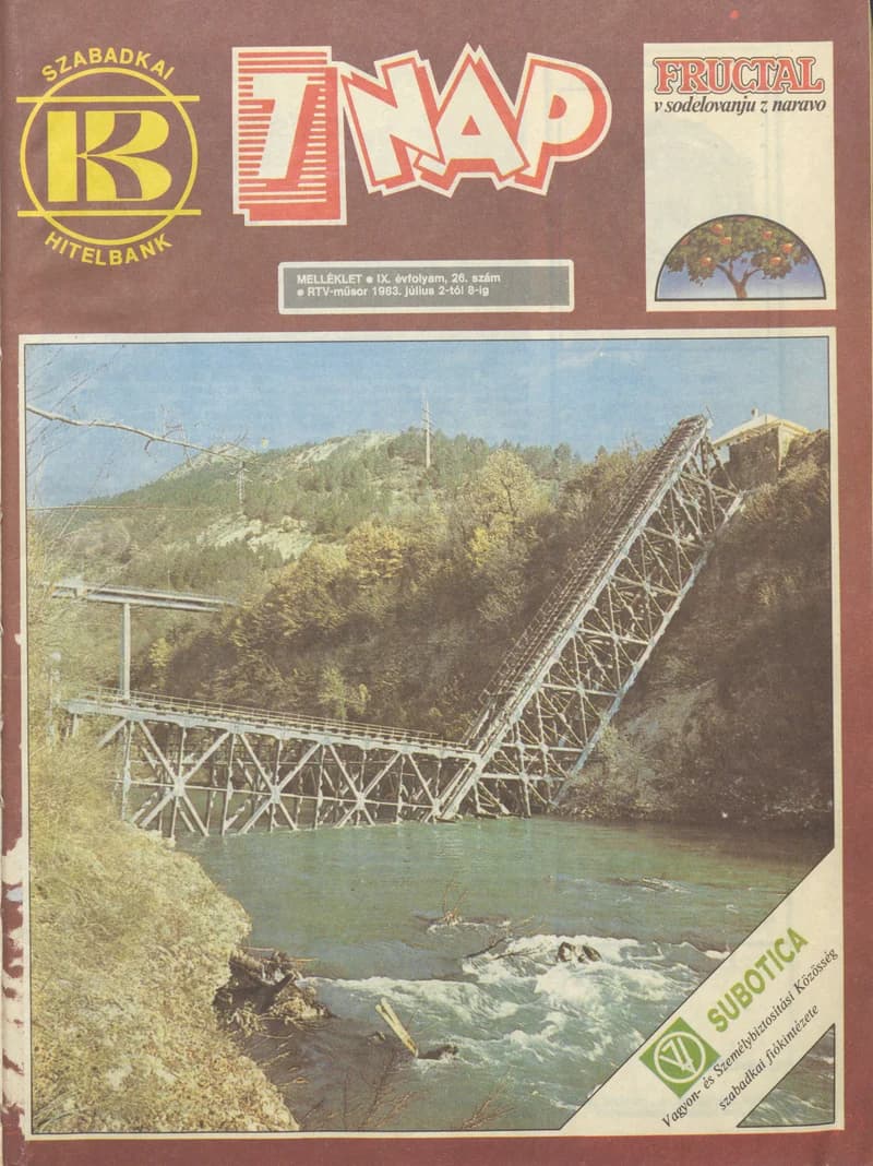 7 Nap melléklet, 9. évf. 1983. július 2. – 8. 26. sz.