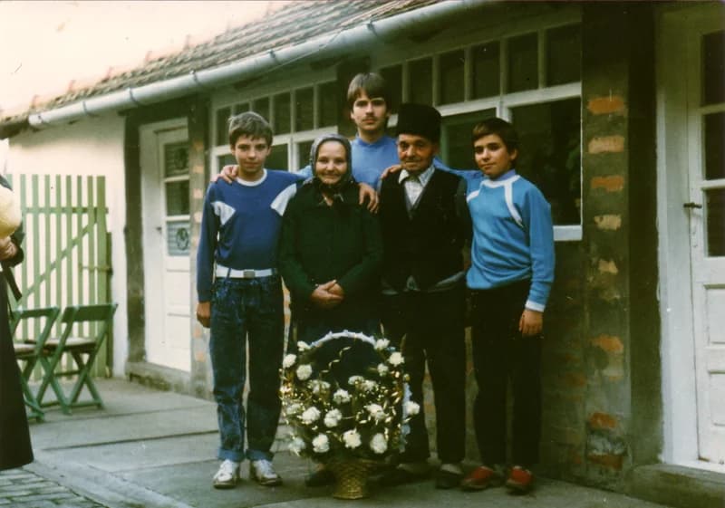 Házassági évforduló unokákkal