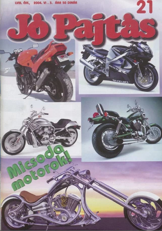 Jó Pajtás, 58. évf. 2004. június 3. 21. sz.