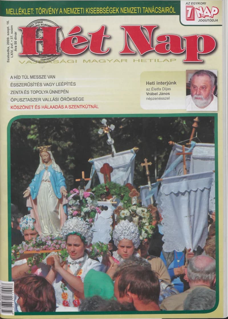 7 Nap, 64. évf. 2009. szeptember 16. 37. sz.