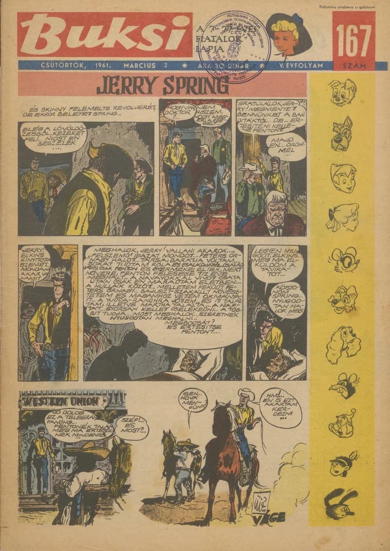 Buksi, 5. évf. 1961. március 2. 167. sz.