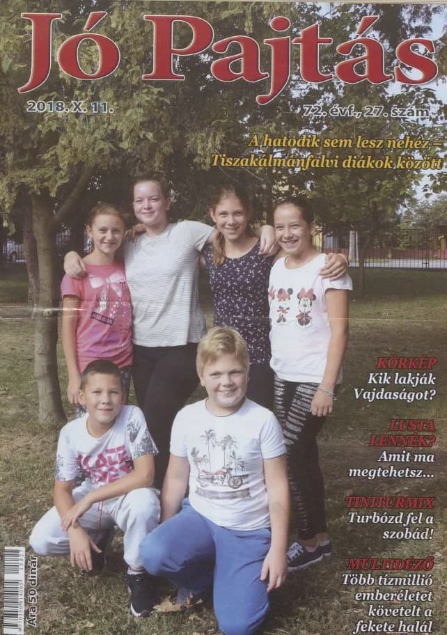 Jó Pajtás, 72. évf. 2018. október 11. 27. sz.