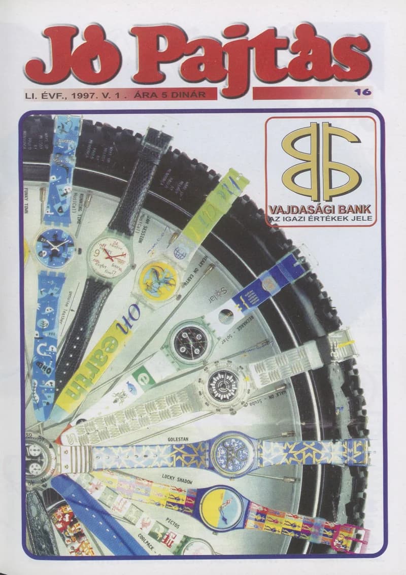 Jó Pajtás, 51. évf. 1997. május 1. 16. sz.