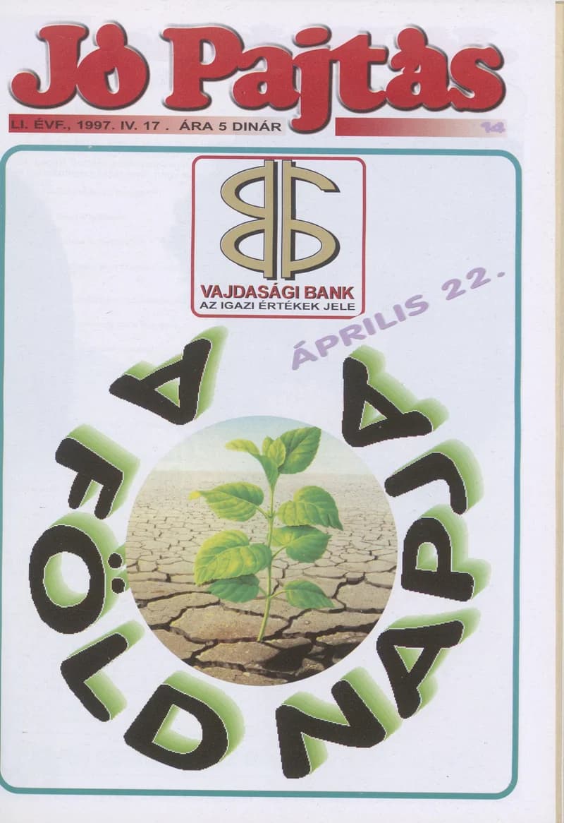 Jó Pajtás, 51. évf. 1997. április 17. 14. sz.