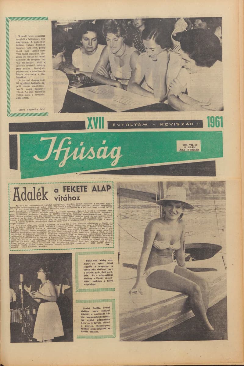 Ifjúság, 17. évf. 1961. július 13. 29. sz.