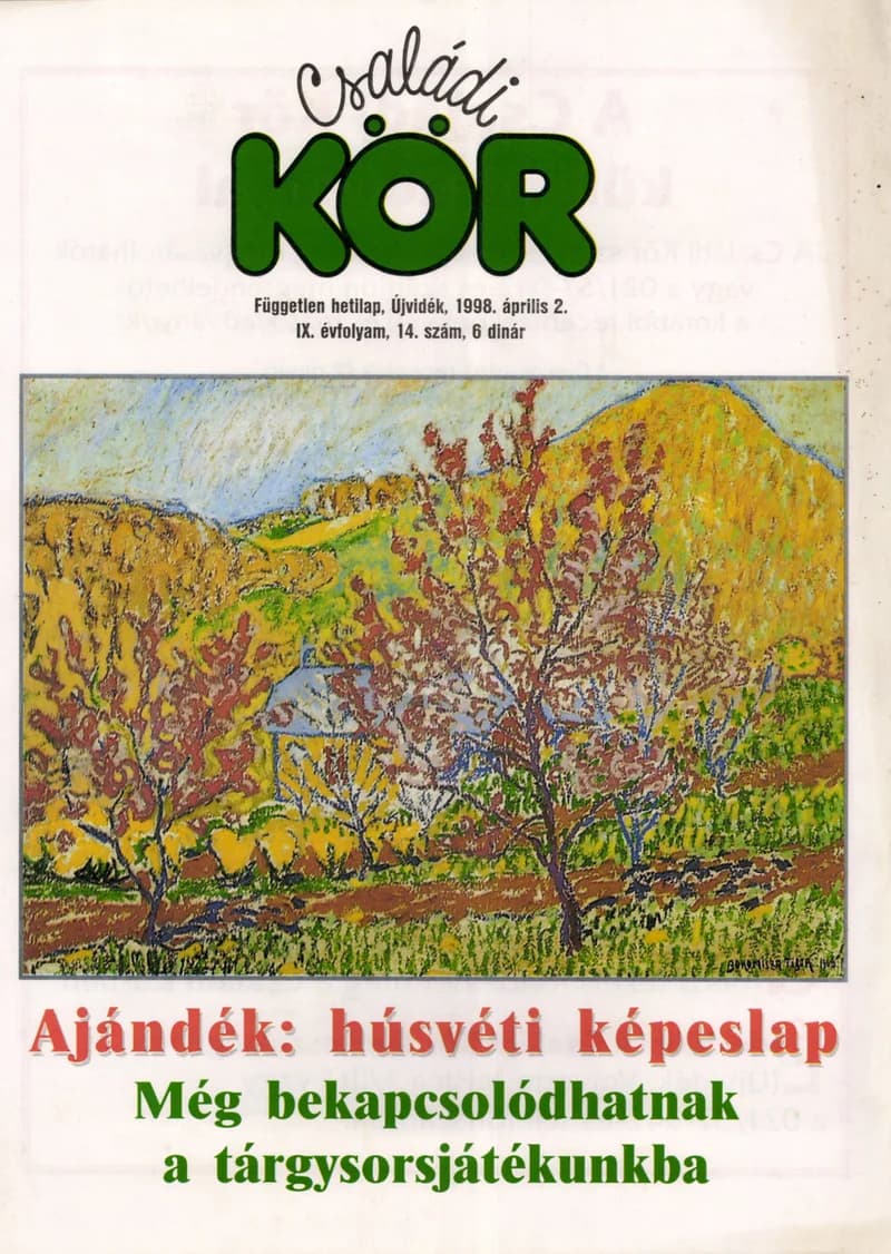 Családi Kör, 9. évf. 1998. április 2. 14. sz.