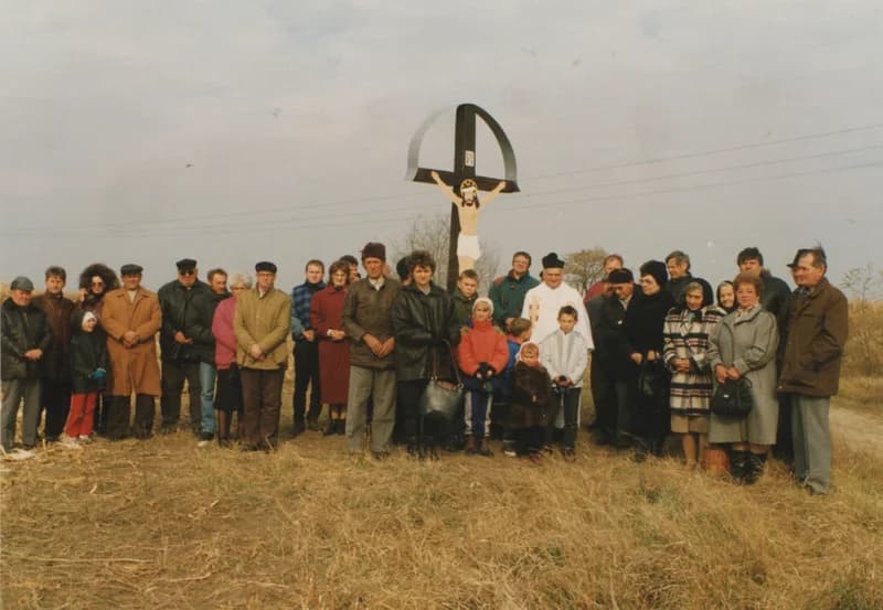 Temerinben az új Jézus kereszt felavatása