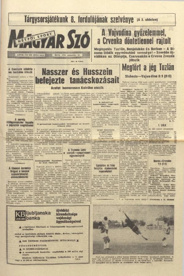 Magyar Szó, 27. évf. 1970. augusztus 24. 232. sz. 1–14. oldal