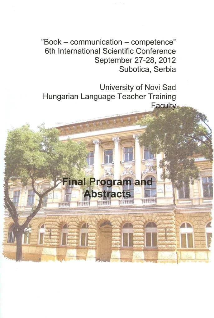 Final program and abstracts 