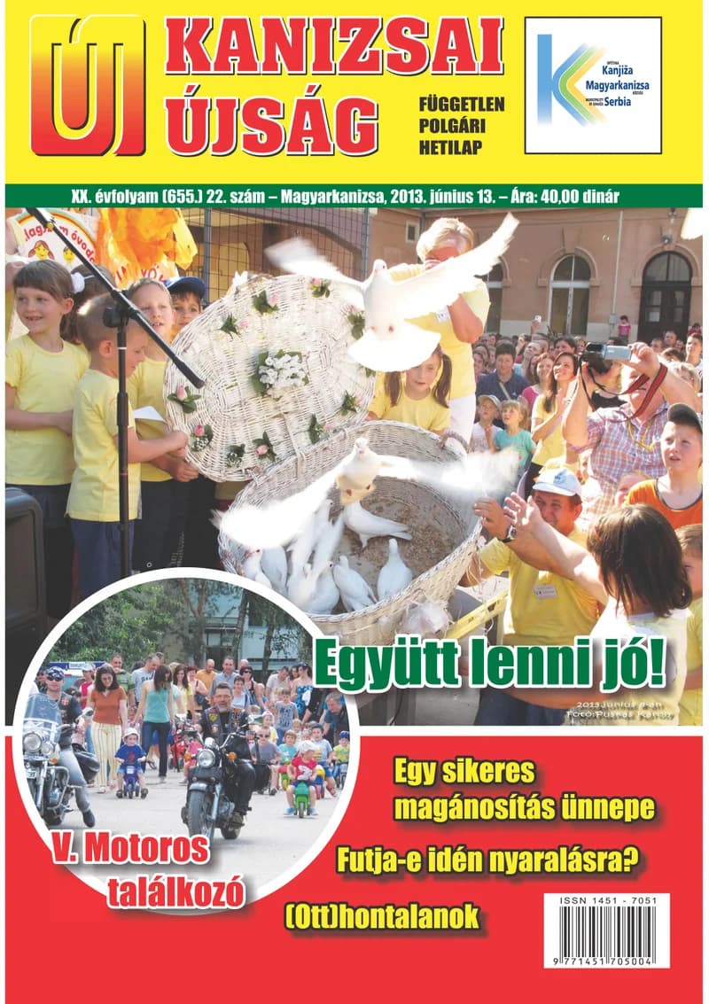 Új Kanizsai Újság, 20. évf. 2013. június 13. 22. sz.