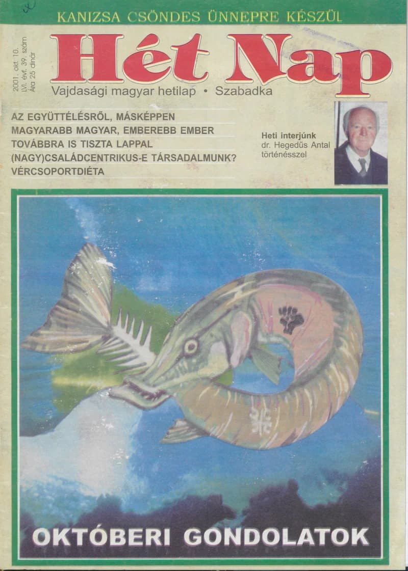 7 Nap, 56. évf. 2001. október 10. 39. sz. 1–68. oldal