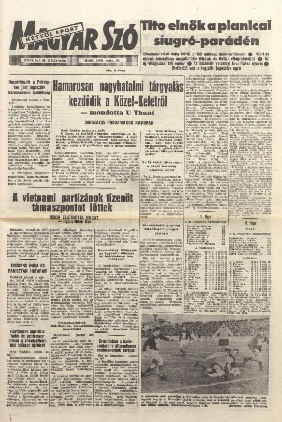 Magyar Szó, 26. évf. 1969. március 24. 81. sz. 1–16. oldal