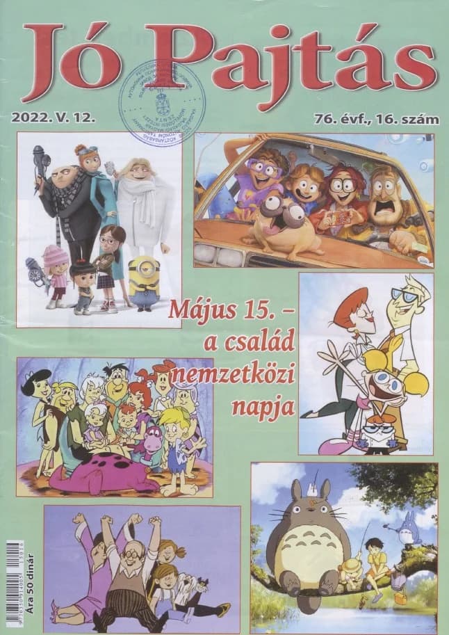 Jó Pajtás, 76. évf. 2022. május 12. 16. sz.