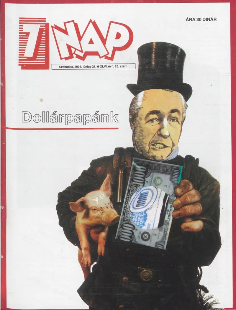 7 Nap, 46. évf. 1991. június 21. 25. sz. 1–68. oldal