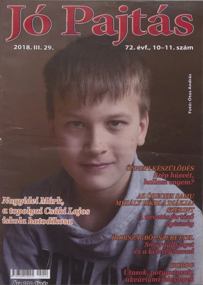 Jó Pajtás, 72. évf. 2018. március 29. 10–11. sz.