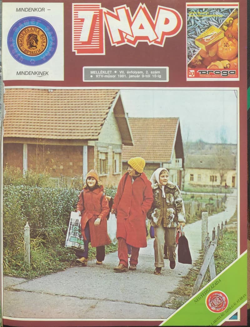 7 Nap melléklet, 7. évf. 1981. január 9. – 15. 2. sz.