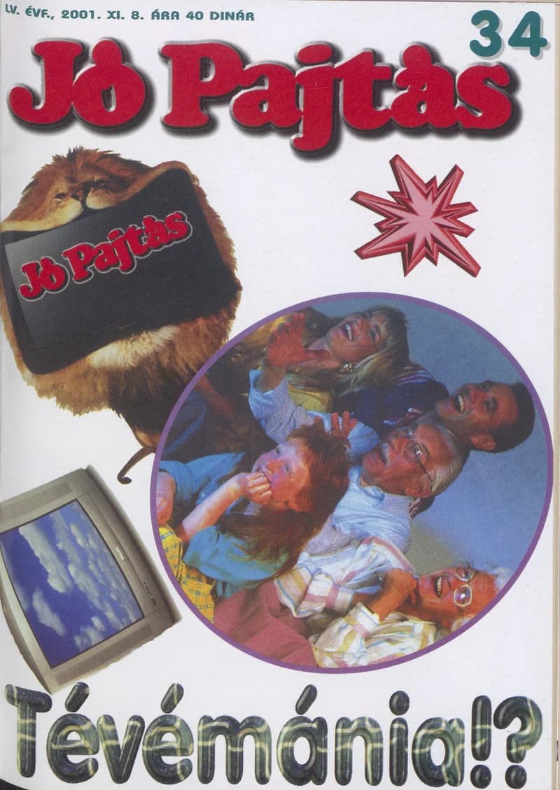 Jó Pajtás, 55. évf. 2001. november 8. 34. sz.