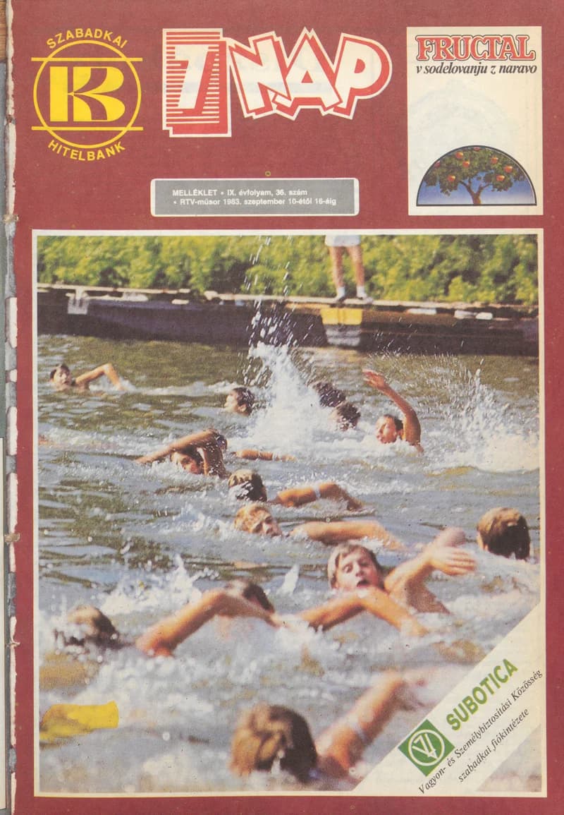 7 Nap melléklet, 9. évf. 1983. szeptember 10. – 16. 36. sz.