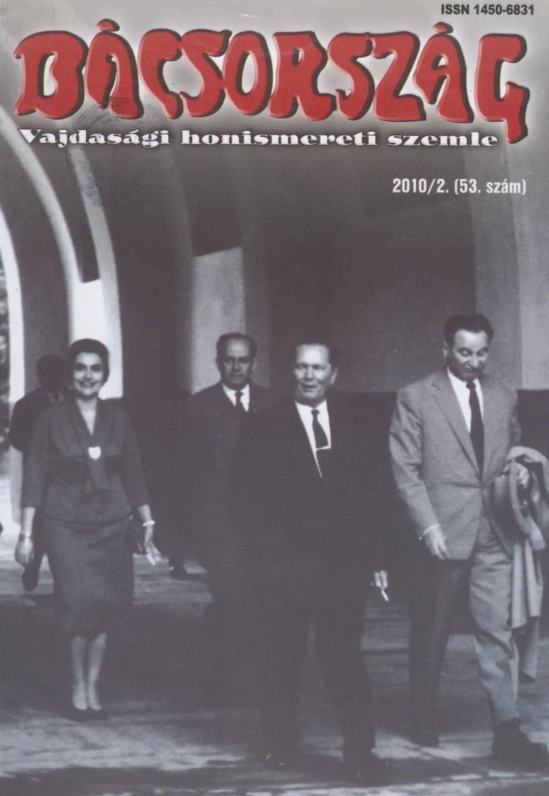 Bácsország, 16. évf. 2010. 2. sz.