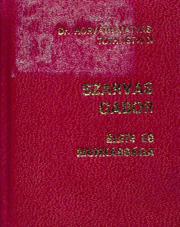 Szarvas Gábor élete és munkássága