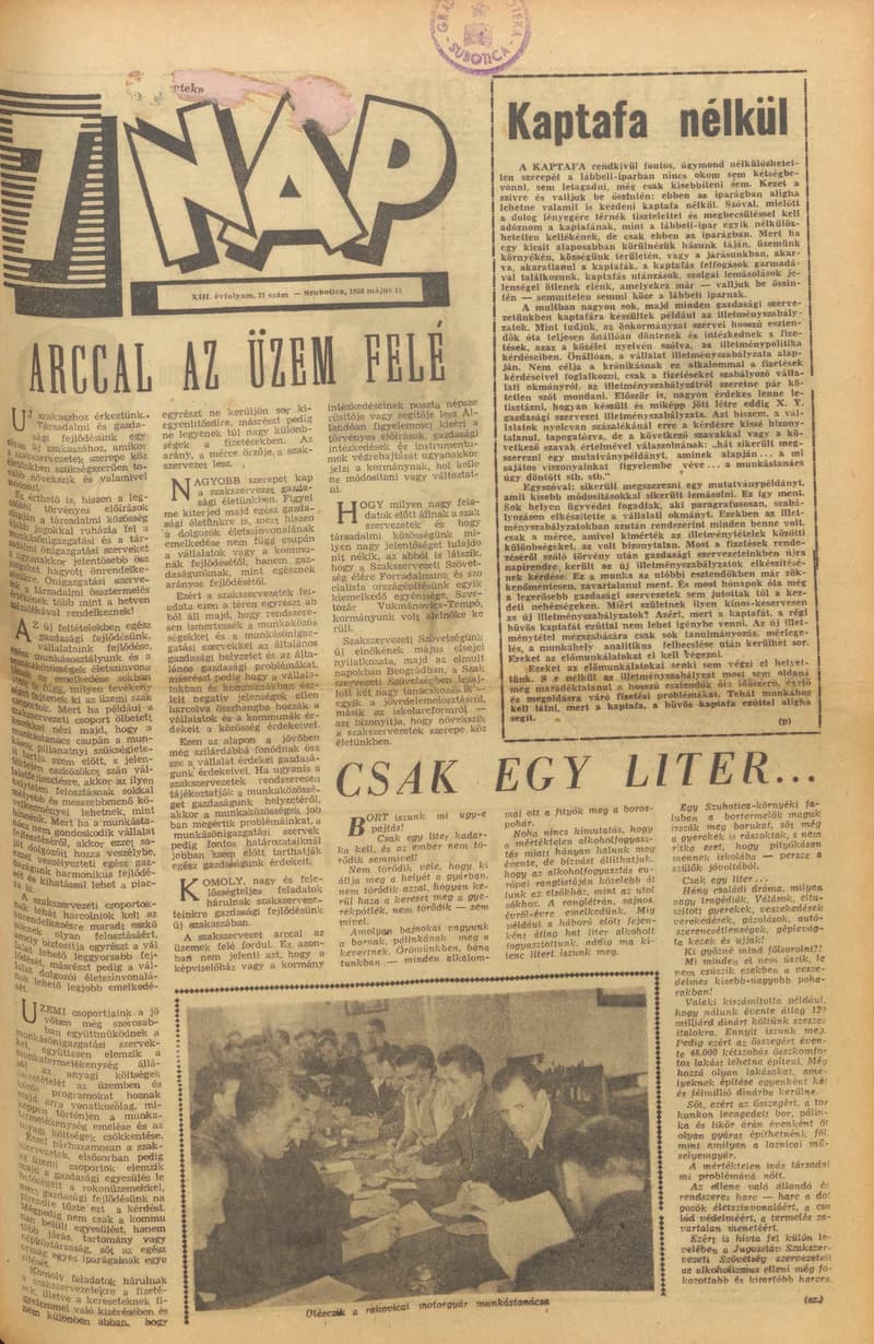 7 Nap, 13. évf. 1958. május 18. 21. sz.
