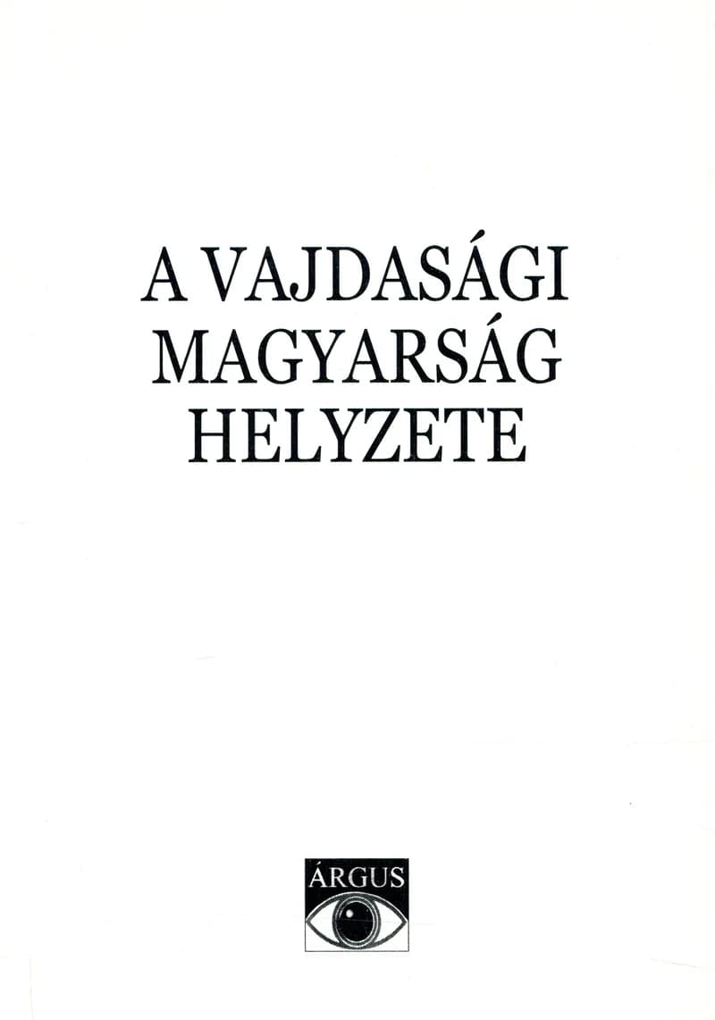 A vajdasági magyarság helyzete