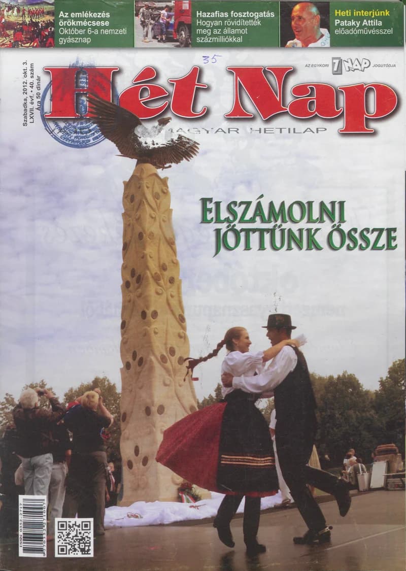 7 Nap, 67. évf. 2012. október 3. 40. sz.