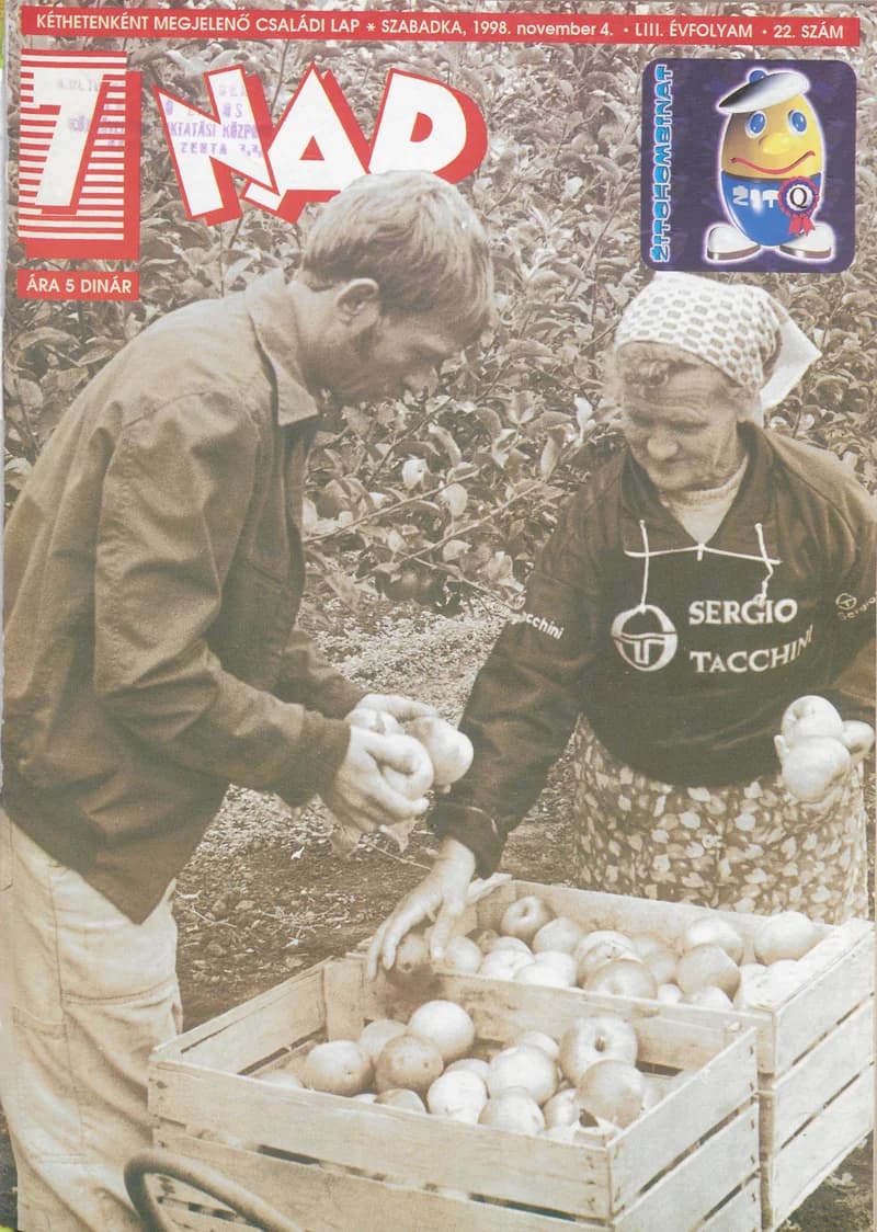 7 Nap, 53. évf. 1998. november 4. 22. sz. 1–68. oldal