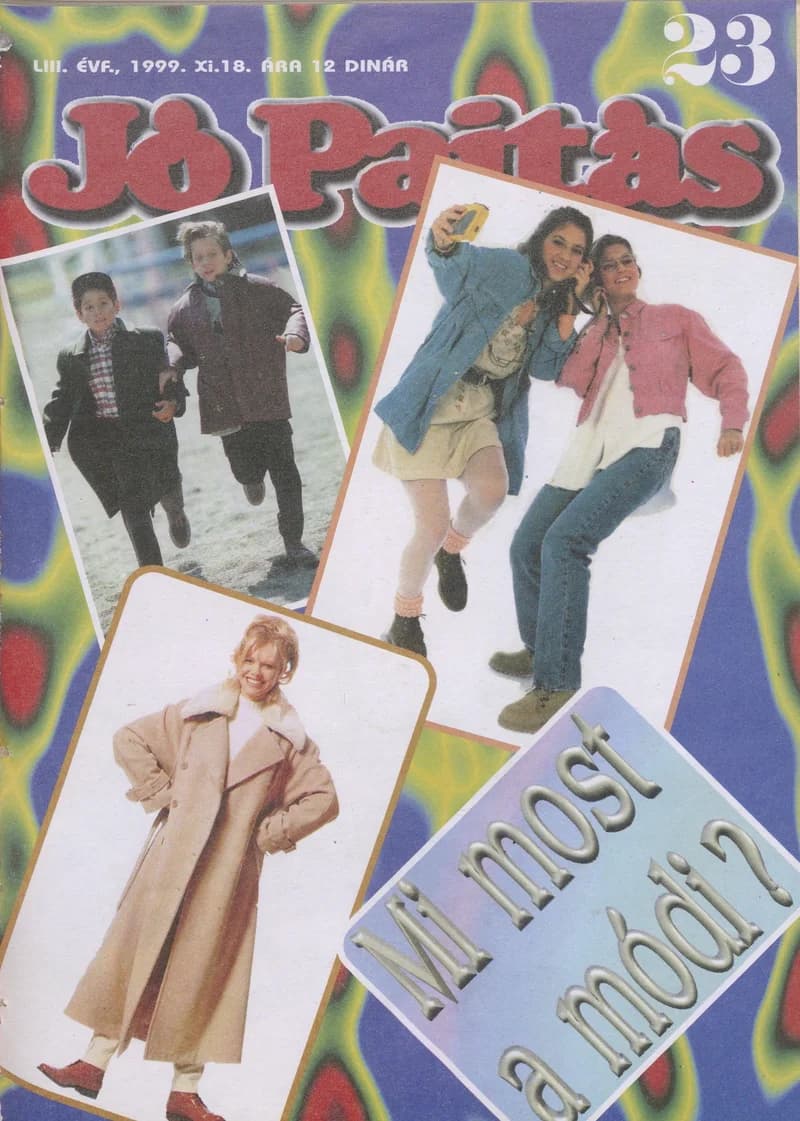 Jó Pajtás, 53. évf. 1999. november 18. 23. sz.