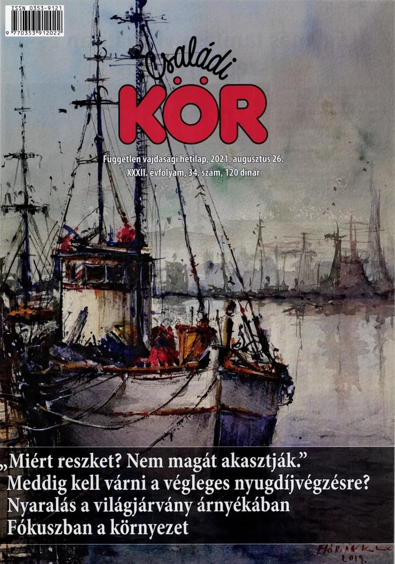 Családi Kör, 32. évf. 2021. augusztus 26. 34. sz.