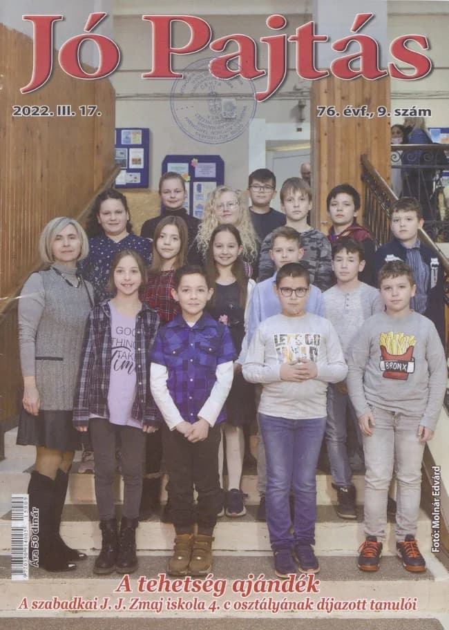 Jó Pajtás, 76. évf. 2022. március 17. 9. sz.