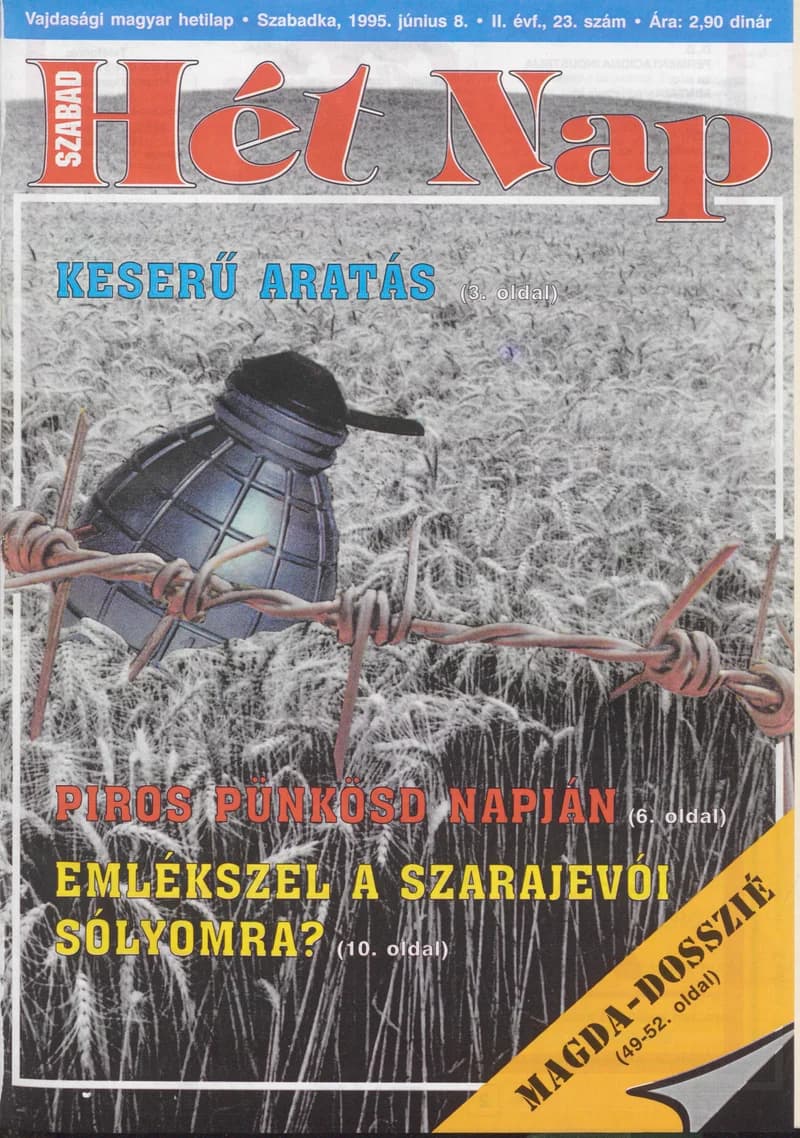 Szabad Hét Nap, 2. évf. 1995. június 8. 23. sz.
