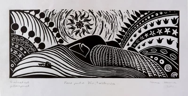 Kora reggel Dzsó, a traktorista… (próbanyomat – fekete)