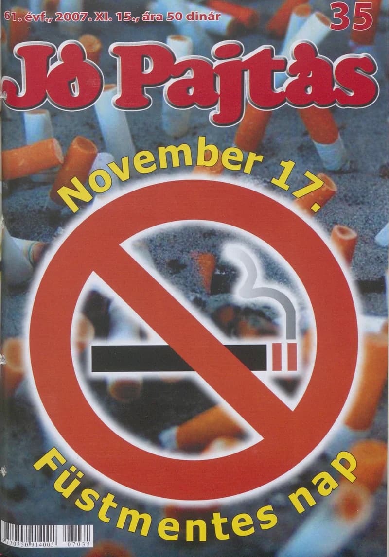 Jó Pajtás, 61. évf. 2007. november 15. 35. sz.