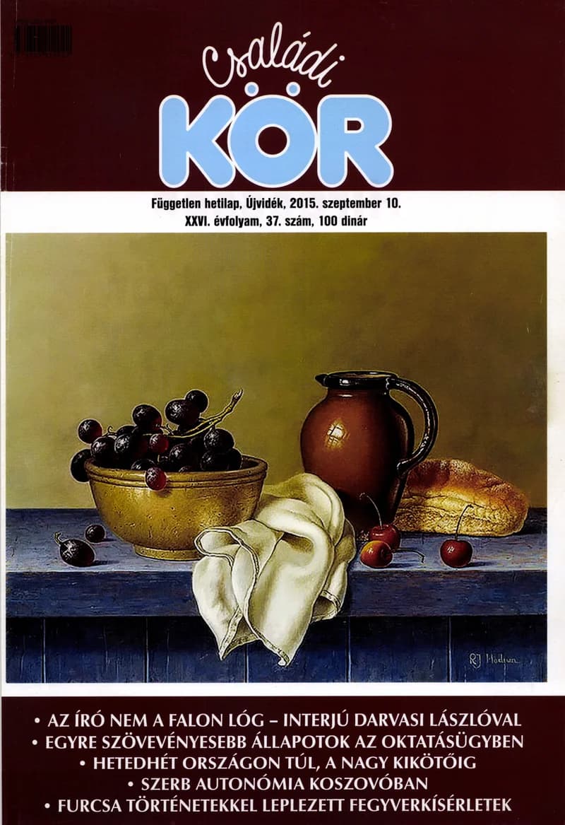 Családi Kör, 26. évf. 2015. szeptember 10. 37. sz.