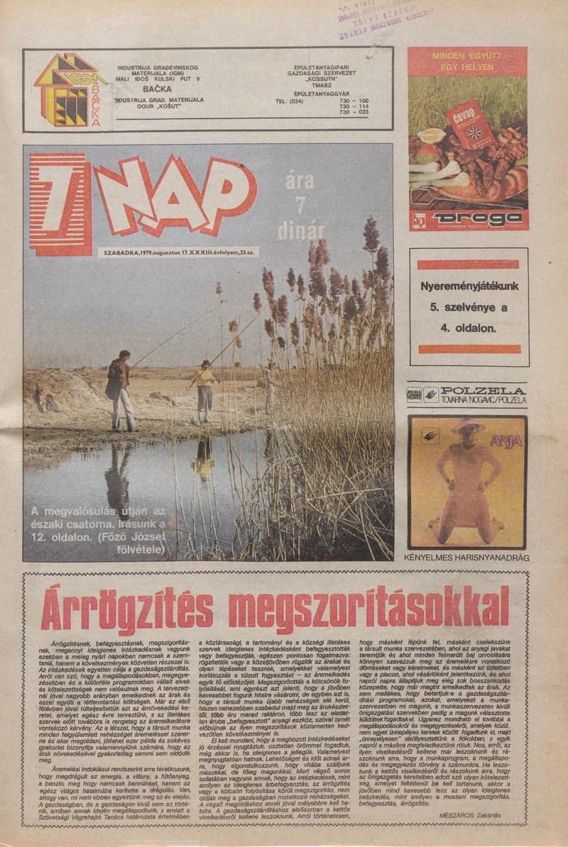 7 Nap, 34. évf. 1979. augusztus 17. 33. sz. 1–24. oldal