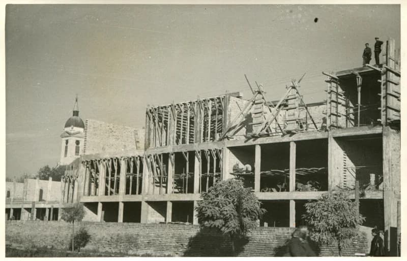 Az épülő Kókai Imre iskola 