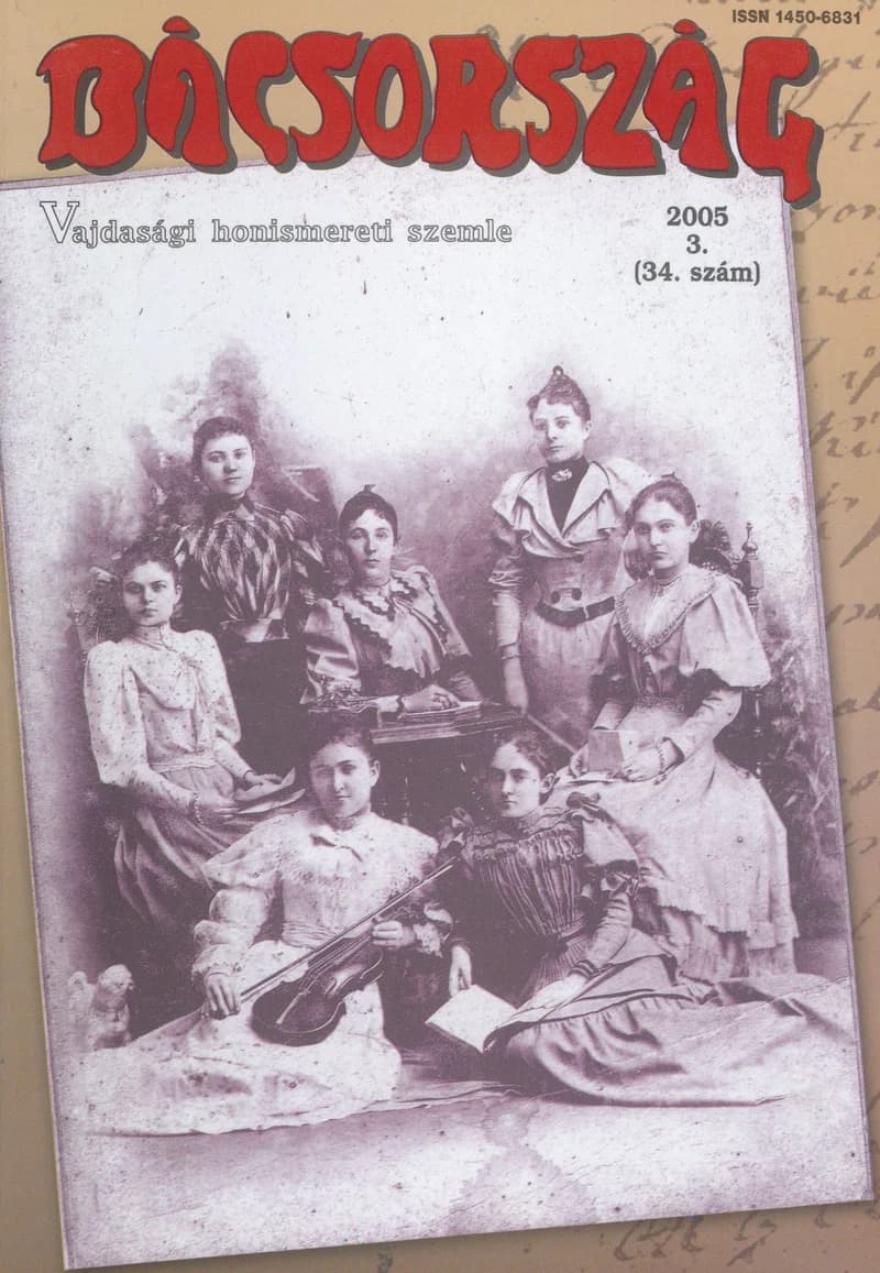 Bácsország, 11. évf. 2005. 3. sz.