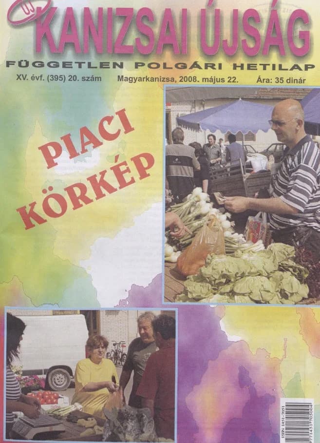 Új Kanizsai Újság, 15. évf. 2008. május 22. 20. sz.
