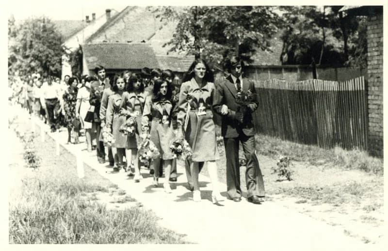 Ballagás a doroszlói Petőfi Sándor Általános Iskolában