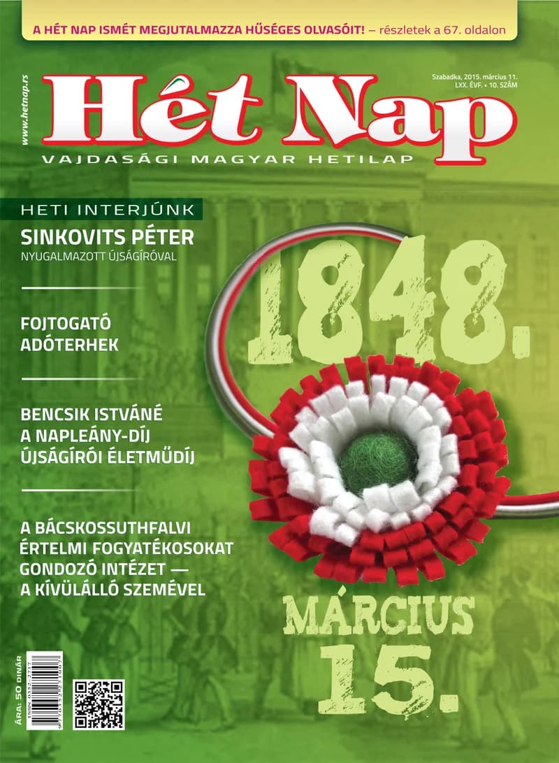 7 Nap, 70. évf. 2015. március 11. 10. sz.