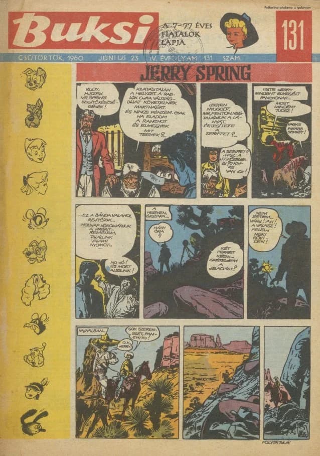 Buksi, 4. évf. 1960. június 23. 131. sz.