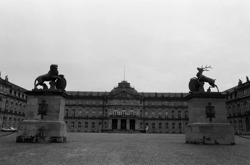 NSZK - Stuttgartban  Göncz Jánosnál