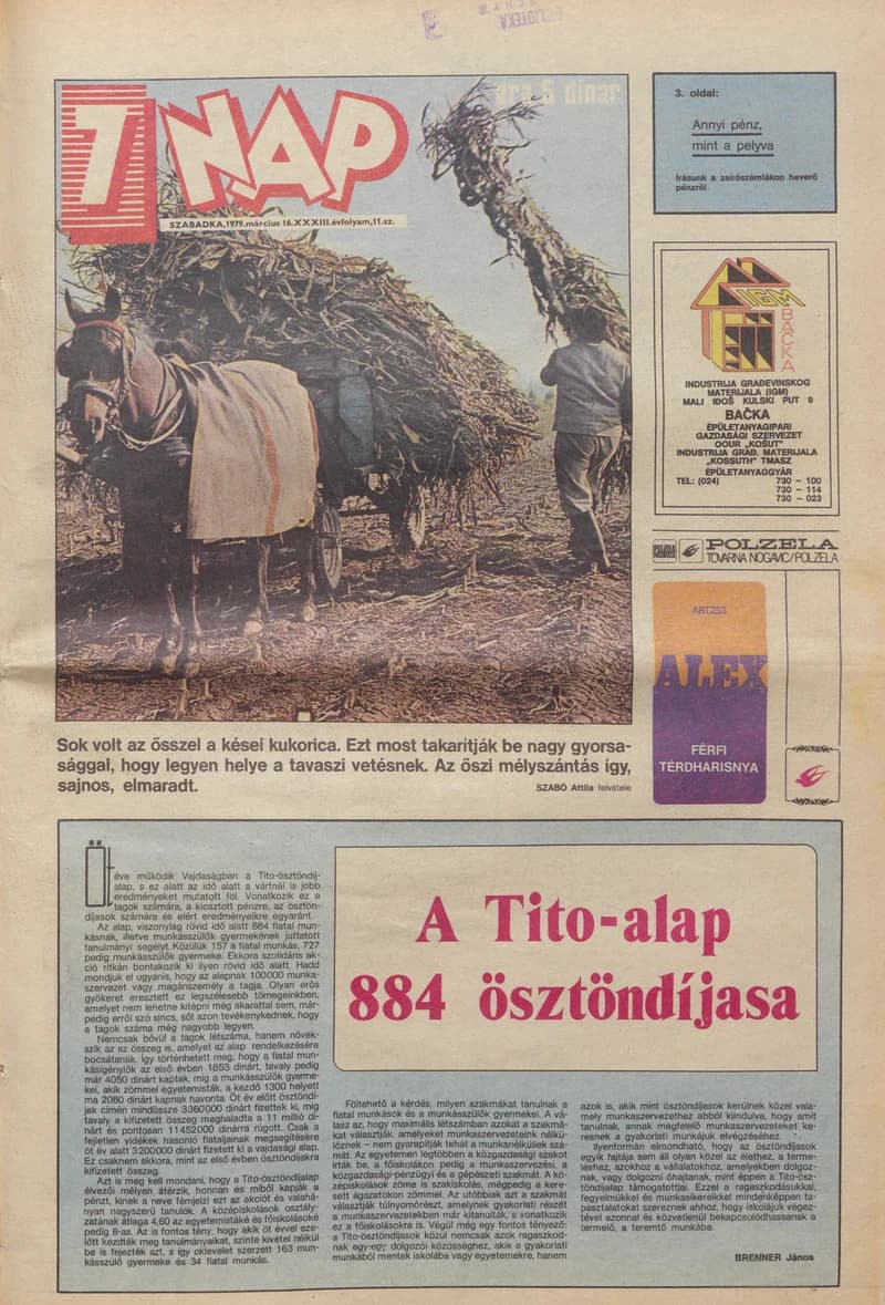 7 Nap, 34. évf. 1979. március 16. 11. sz. 1–24. oldal