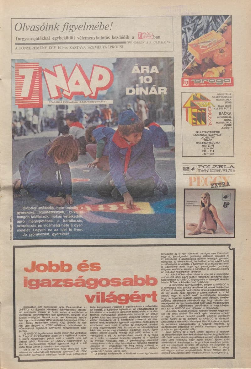 7 Nap, 35. évf. 1980. október 3. 40. sz. 1–20. oldal