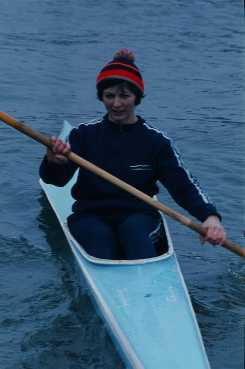 Koncz Klára országos bajnok (kajak egyes)