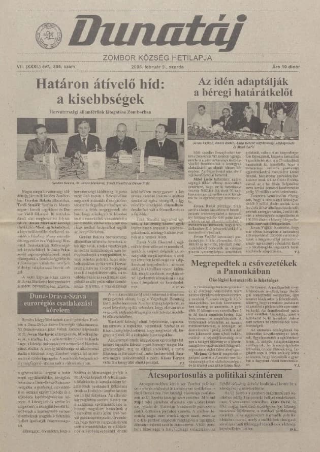 Dunatáj, 7. évf. 2005. február 9. 305. sz.